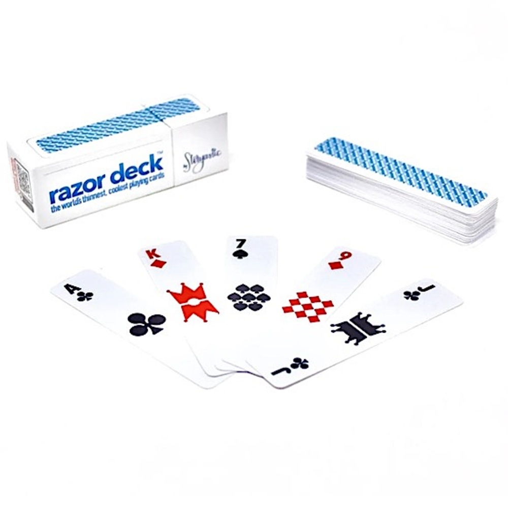 NIP Razor Deck Playing Cards Set